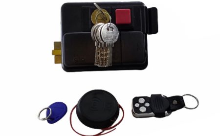 قفل برقی هوشمند کارت و تگ خوان و ریموتی TSA مدل 7071